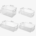 Unique design hot sale clear drawer durable plastic refrigerator organizer bins